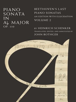 cover image of Piano Sonata in Ab, Op. 110